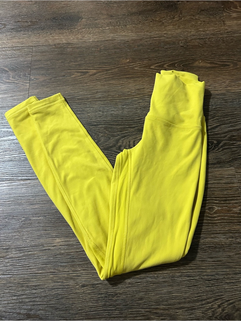 lululemon athletica Neon Yellow Full-Length Leggings